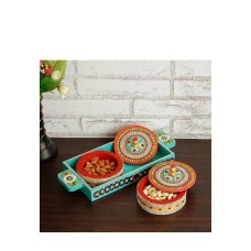 Handmade MultiPurpose Box/Wooden Dry Fruit Box, For Wedding Gifts, Dining Table, Corporate Gifts Handicraft - Christmas Gift