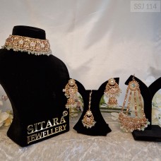 Pakistani Bridal Set - Pink and Green