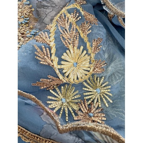 Blue Organza 