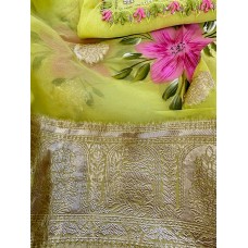 Lime organza