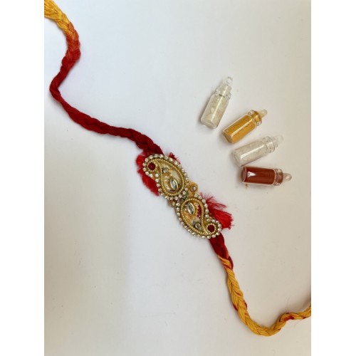 Paisley Braided Rakhi