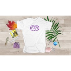 Chakra T-shirt (Yoga Reiki Holistic Therapist Energy Centres Reiki Charged) Ladies Men Personalised Gift