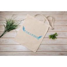 Coraggio Uk Tote Bag Natural Cotton Personalised Gift