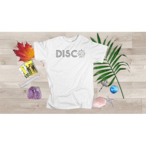 Disco T-shirt (70's Clubbing Dancefloor Funk Nightlife NY) Ladies Men Personalised Gift