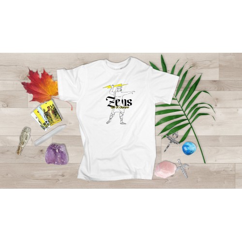 Zeus King Of The Olympus T-shirt or Tote Bag Personalised Gift