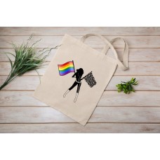 Ru Paul Drag Race Pride Tote Bag 100% Organic Cotton (LGBTQIA+) Personalised Gift