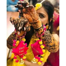 Indian bridal mehndi chura,name tag kaleere, Bollywood Jewelry , chura latkan, Handmade Bridal jewelry, punjabi kaleere Wedding Set