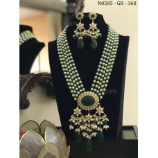 Big Size Kundan Necklace, Rajsathani jewelry, Rajwada Haar, Indian jewelry, Sabyasachi wedding necklace,long engagement necklace