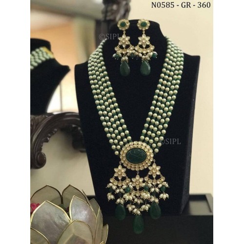 Big Size Kundan Necklace, Rajsathani jewelry, Rajwada Haar, Indian jewelry, Sabyasachi wedding necklace,long engagement necklace