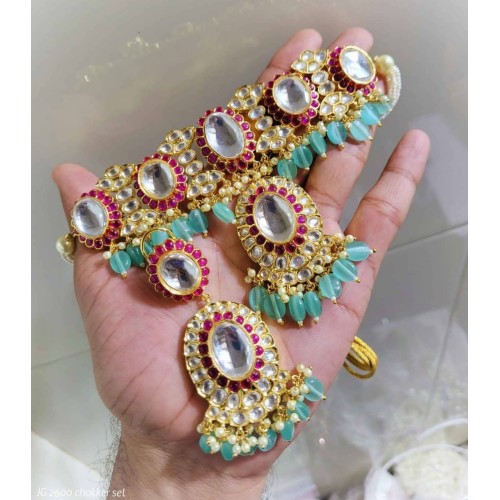 Polki kundan choker set,Kundan Necklace,Rajsathani jewelry,Rajwada Haar,indian jewelry,Sabyasachi wedding necklace,kundan choker,wedding set