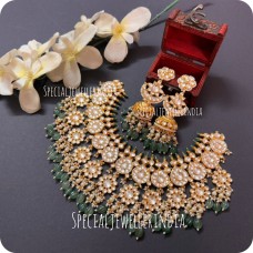 Pachi kundan choker set,Kundan Necklace,Rajsathani jewelry,Rajwada Haar,indian jewelry,Sabyasachi wedding necklace,kundan choker,wedding set