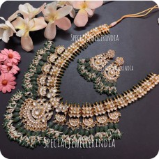 Real pachi kundan Necklace,Rajsathani jewelry,Rajwada Haar,Indian jewelry,Sabyasachi wedding jewelry,wedding set,kundan necklace combo,choke