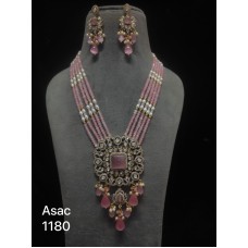 Big Siz, Meenakari- Kundan Necklace, Rajsathani jewelry, Rajwada Haar, Indian jewelry, Sabyasachi wedding necklace,long crystal necklace