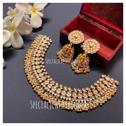 Pachi kundan set,Kundan Necklace,Rajsathani jewelry,Rajwada Haar,indian jewelry,Sabyasachi wedding necklace,kundan choker,wedding necklace,