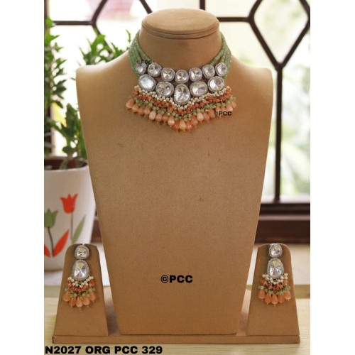 Polki Kundan choker set ,Rajwada Haar,Indian jewelry,wedding set,kundan necklace combo,