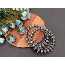 German silver Bangles Pair,Dandiya jewelry,Garba jewelry,Tribal Bangles Pair,Traditional Bangles,Antique Bangle Bracelet Pair for Women,