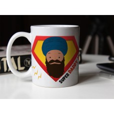 Superhero Punjabi Father’s Day mug gift, fathers day, Birthday card, Daddy Ji, Nana Ji, Dada Ji, Baba Ji, massar ji, mama ji Panjabi