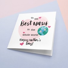 Best Massi Mother's Day | Whole wide world | Card for Auntie | Pua | Thayi | Chachi | Nani | Punjabi Mother's Day card