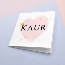 Kaur greeting card | Sikh card | Punjabi greeting card
