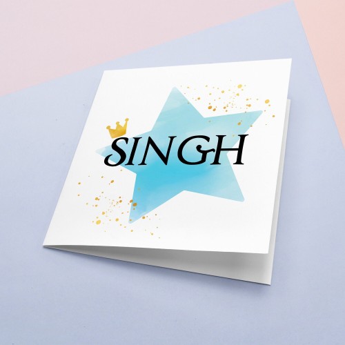 Singh greeting card | Sikh card | Punjabi greeting card