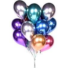 20Pc Metallic Balloons