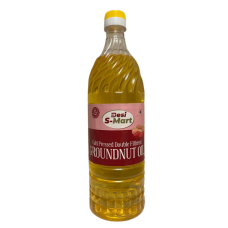 Desi S-Mart Groundnut Oil  (Cold Pressed & Filtered)   2L (1L X 2)