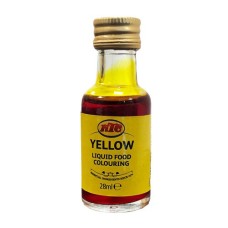 KTC Yellow Liquid Food Colouring 28ml