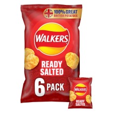 Walkers Ready salted 6 Pack