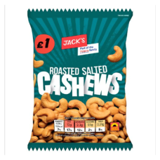 Jacks salted Cashew Nuts 45G