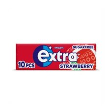 Wrigley's Extra Strawberry Sugar free Gum 10 Pack