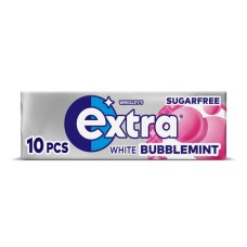 Wrigleys Extra White Bubblemint Sugar Free 10 Pack