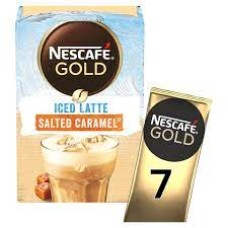 Nescafe Gold Iced salted Caramel Latte 7 Sachets