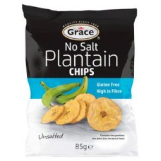 Grace Plantain Chips No salt 85g