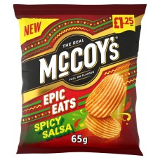 McCoy's Spicy Salsa Crisps 65g