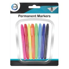 8Pc Permanent Markers