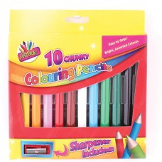 Artbox 10 Chunky Colouring Pencils