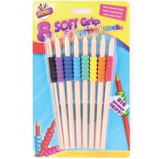 Artbox 8 Soft Grip Colouring Pencils