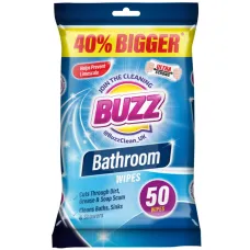 Buzz Bathroom Wipes 50S
