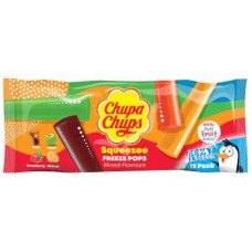 Chupa Chups Squeezee Freeze Pops 45ml 12 X 45ml