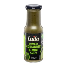 Laila Bom Coriander & Mint Sauce 210G