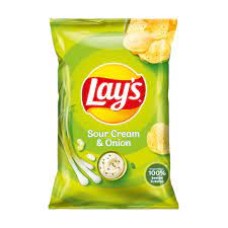 Lays Sour Cream & Onion Crisps 150g