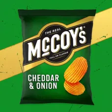 McCoy’s Cheddar & Onion 65G