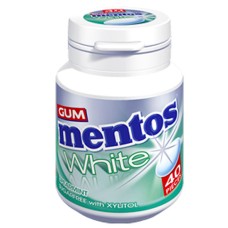Mentos White Gum Spearmint 40Pc