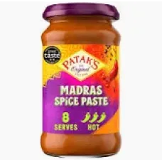Patak Madras Curry Paste 283G