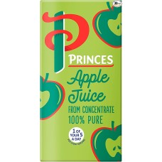 Princes Apple Paper Straws 200ml