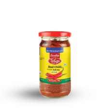 Telugu Red Chilli Pickle (Garlic) 300G
