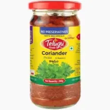 Telugu Coriander Pickle (Garlic) 300G
