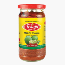 Telugu Grated Mango Pickle (Garlic) 300G