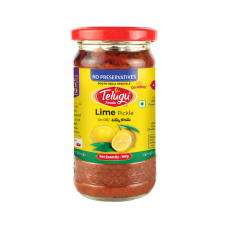 Telugu Lime Pickle (Garlic) 300G