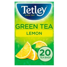Tetley Green Tea Lemon 20S